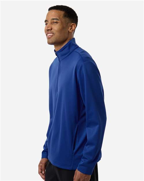 Team 365 Unisex Squad Cadet Quarter-Zip Tech Fleece Pullover - TT401 Sport Royal