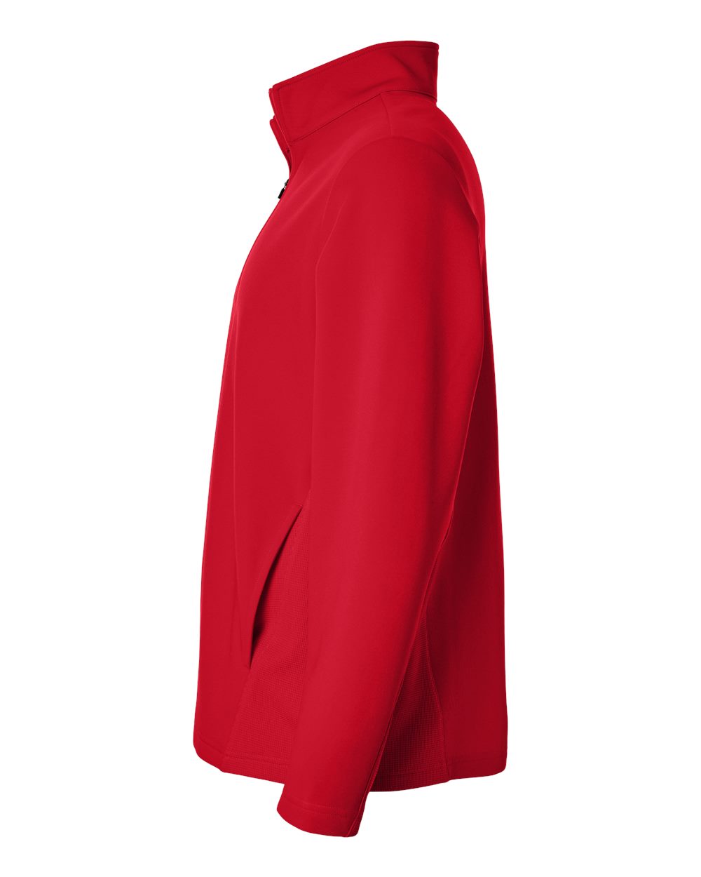Team 365 Unisex Squad Cadet Quarter-Zip Tech Fleece Pullover - TT401 Sport Red