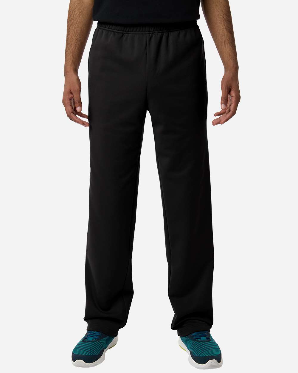 Team 365 Unisex Squad Tech Fleece Pants - TT805 Black