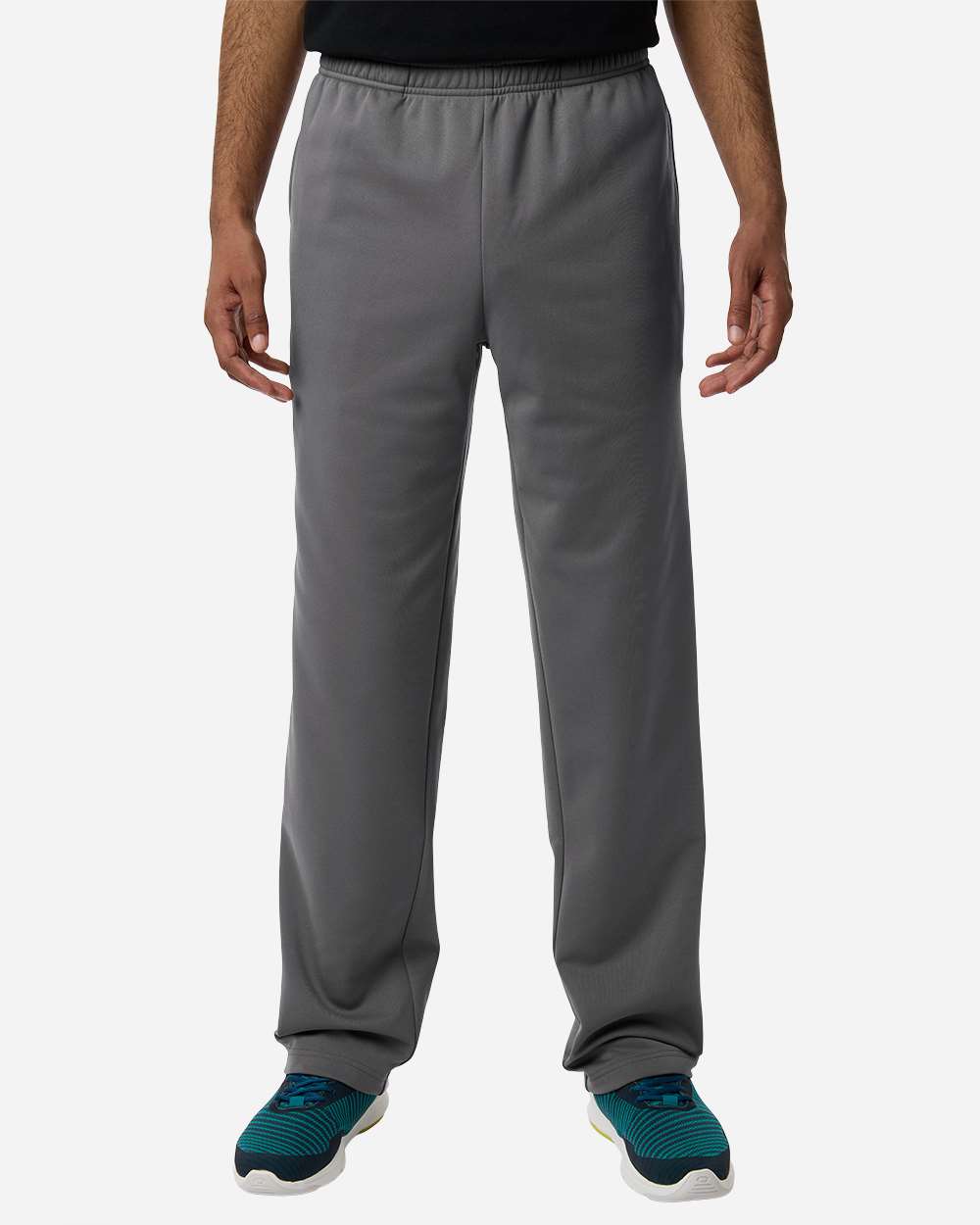 Team 365 Unisex Squad Tech Fleece Pants - TT805 Sport Graphite