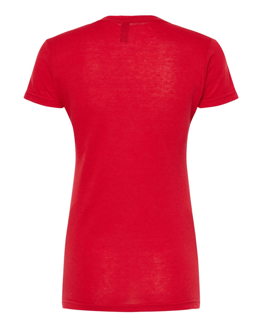 M&O Women's Deluxe Blend V-Neck T-Shirt - 3542 - 3542M Red