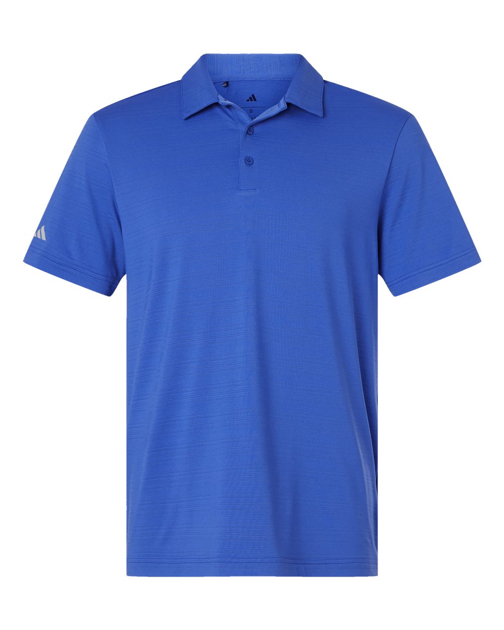 Adidas Men's Textured Stripe Polo - A704 Bright Royal