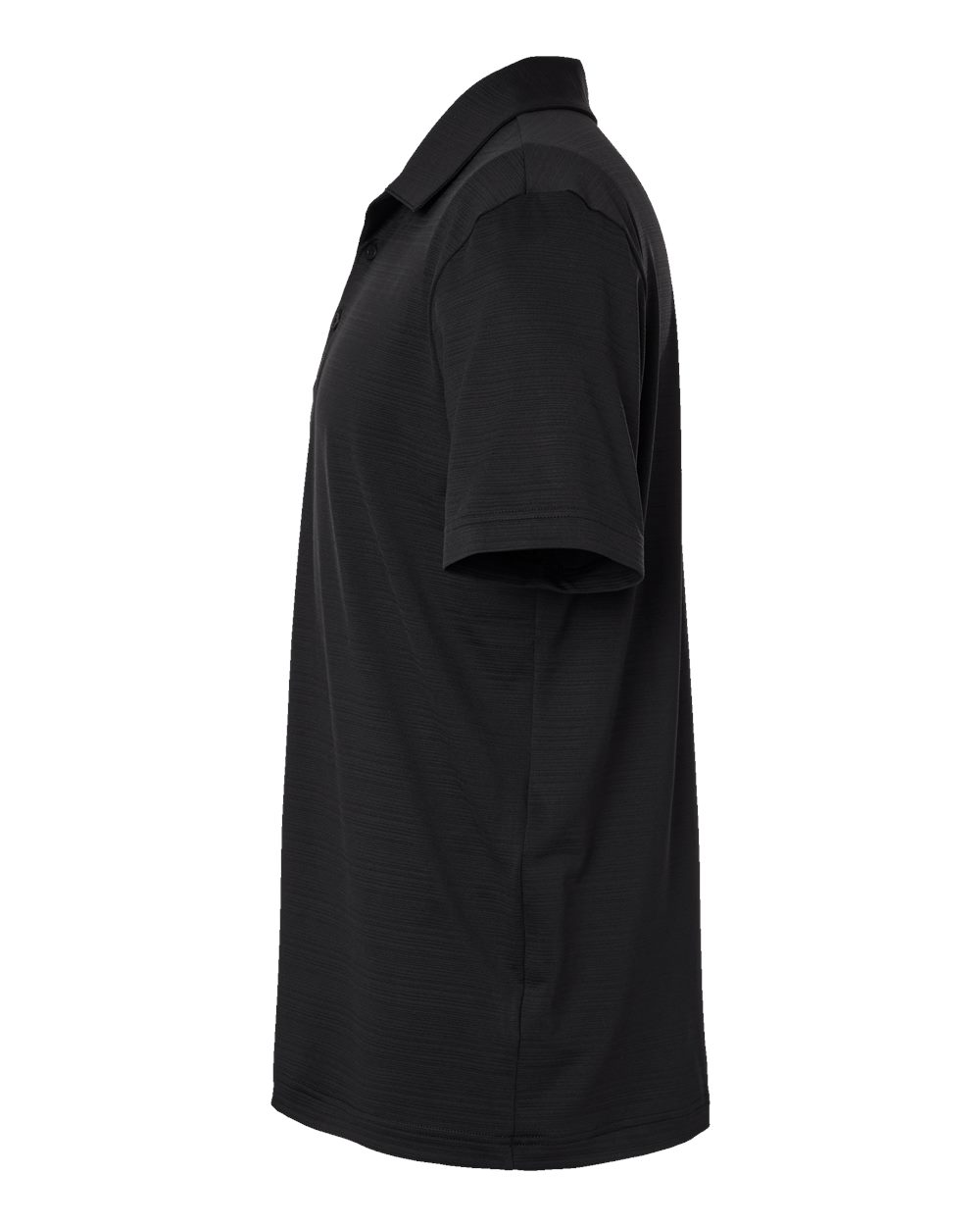 Adidas Men's Textured Stripe Polo - A704 Black