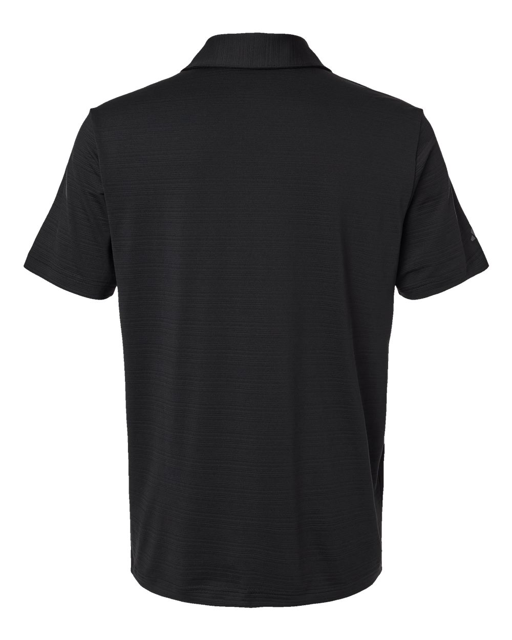 Adidas Men's Textured Stripe Polo - A704 Black