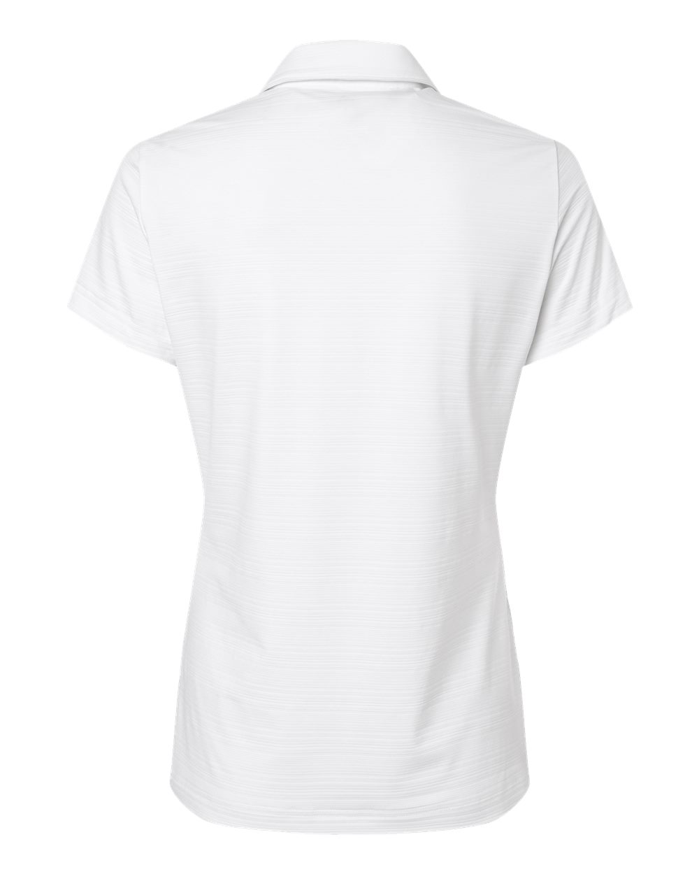 Adidas Women's Textured Stripe Polo - A707 White