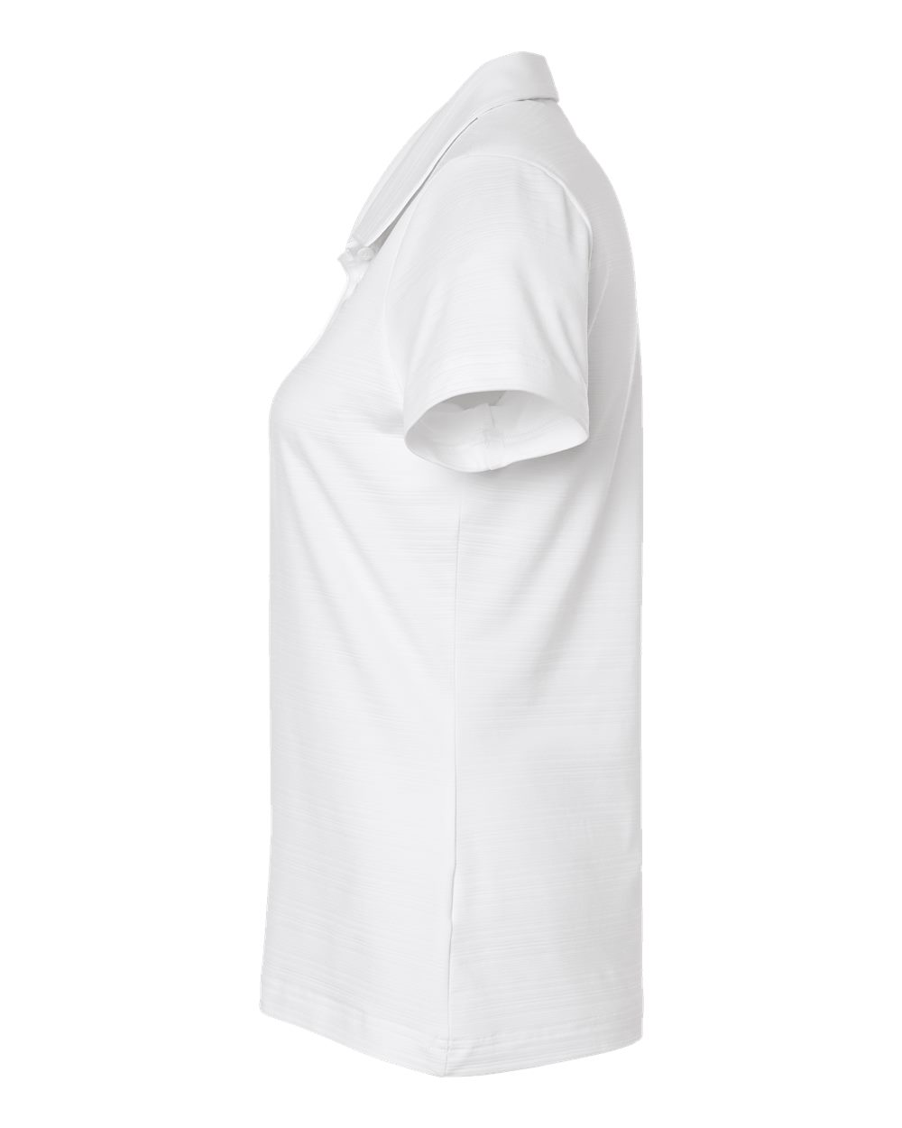 Adidas Women's Textured Stripe Polo - A707 White