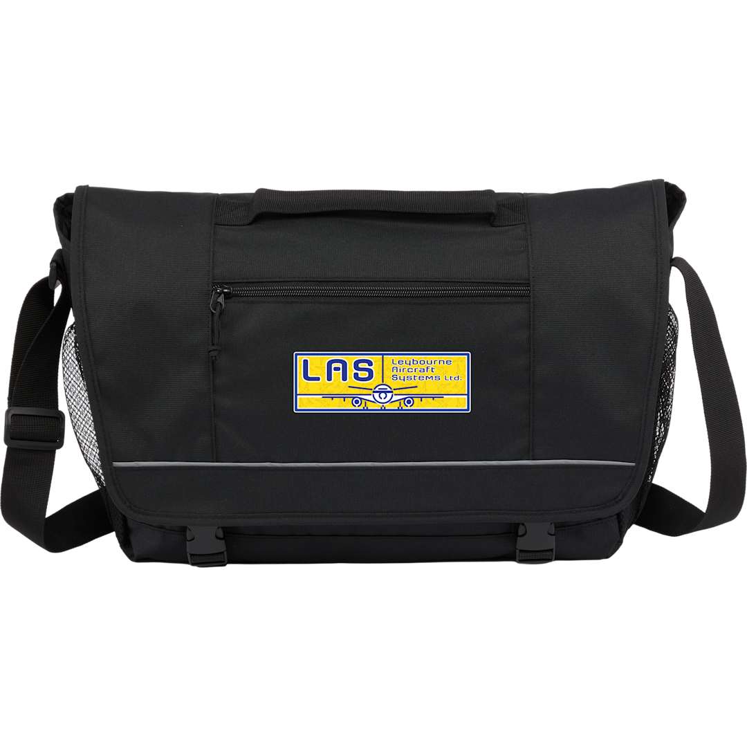 Classic Recycled Messenger Bag - 9898-17 Black