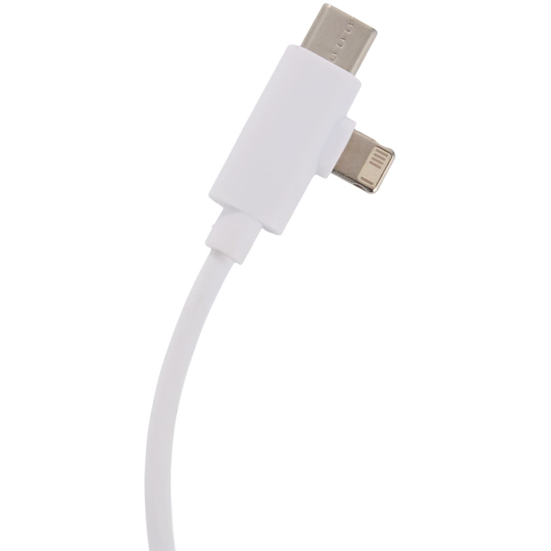Bullet 5-in-1 Recycled Long Charging Cable - SM-2853 White