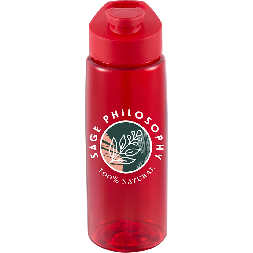 Bullet The Flair Drink Thru Lid 26 oz. - SM-6541 Red