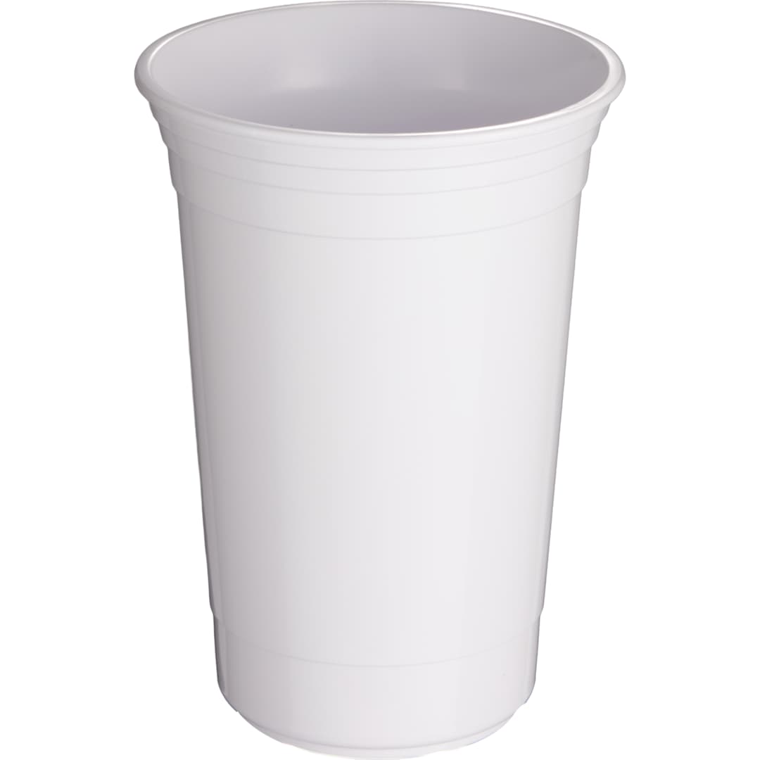 The Varsity Double Wall Tumbler 16 oz. - SM-6545 White