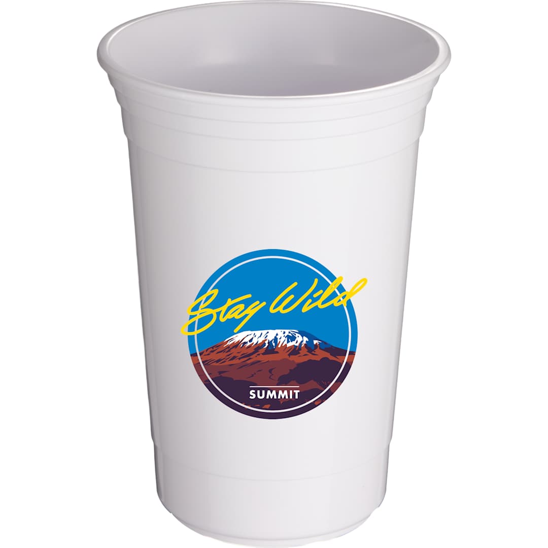 The Varsity Double Wall Tumbler 16 oz. - SM-6545 White