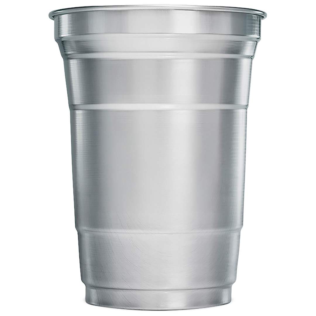 Top Cup Top Cup Aluminum Cup 16oz. - SM-6546 Gray