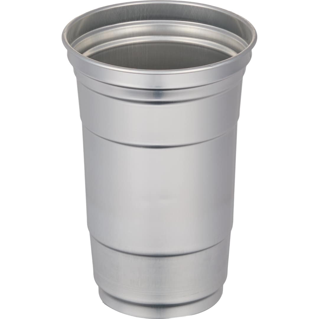 Top Cup Top Cup Aluminum Cup 16oz. - SM-6546 Gray