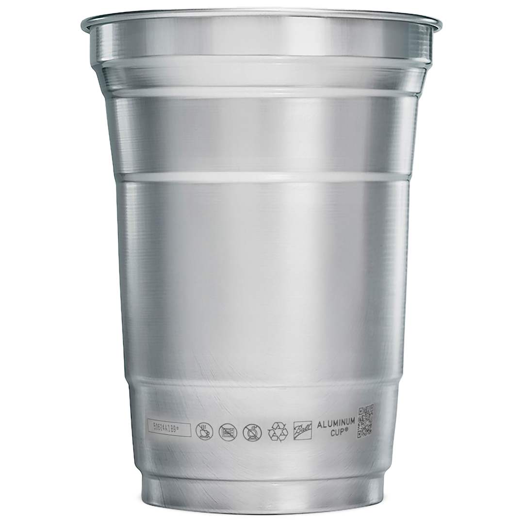 Top Cup Top Cup Aluminum Cup 16oz. - SM-6546 Gray