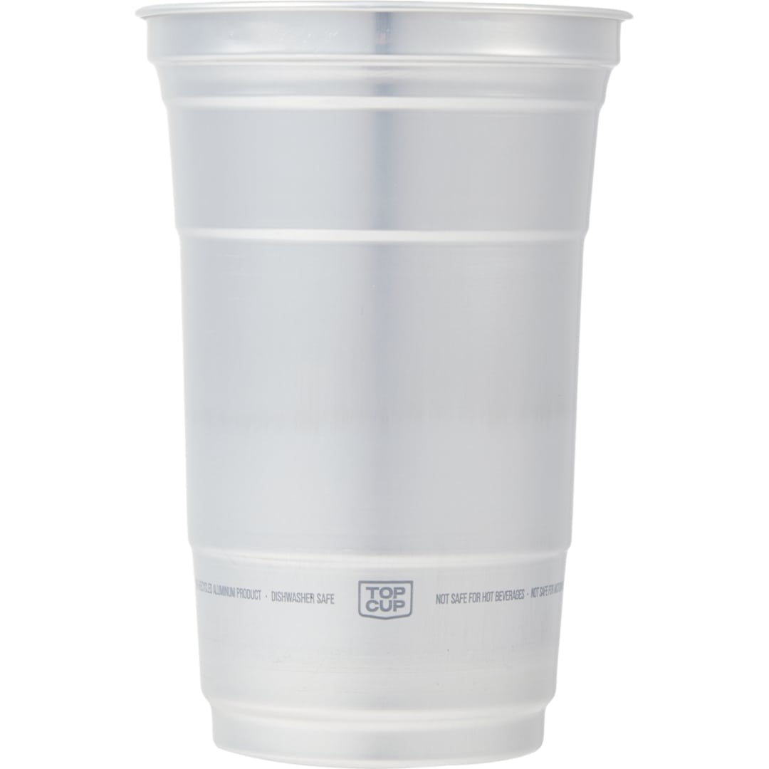 Top Cup Top Cup Aluminum Cup 16oz. - SM-6546 Gray