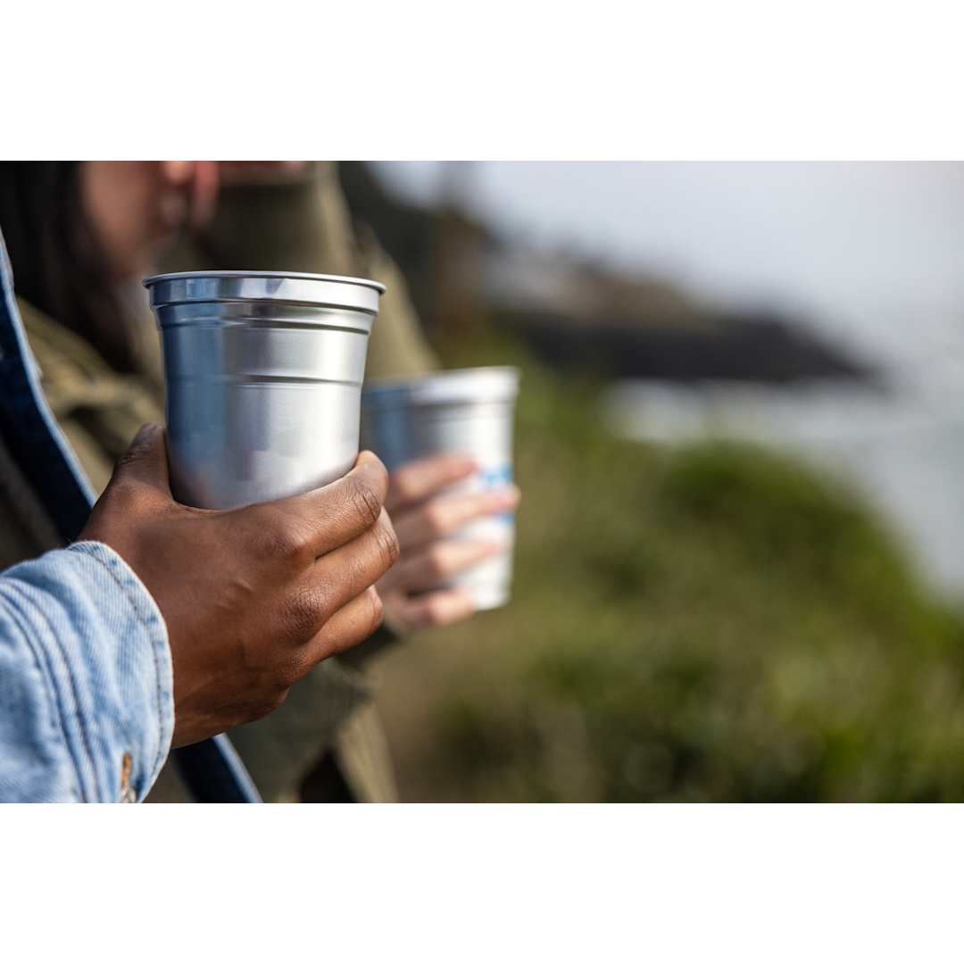 Top Cup Top Cup Aluminum Cup 20oz - SM-6547 Gray