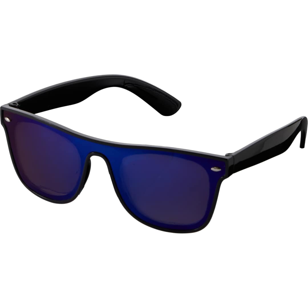 Samson Recycled Single-Lens Sunglasses - SM-7931 Black