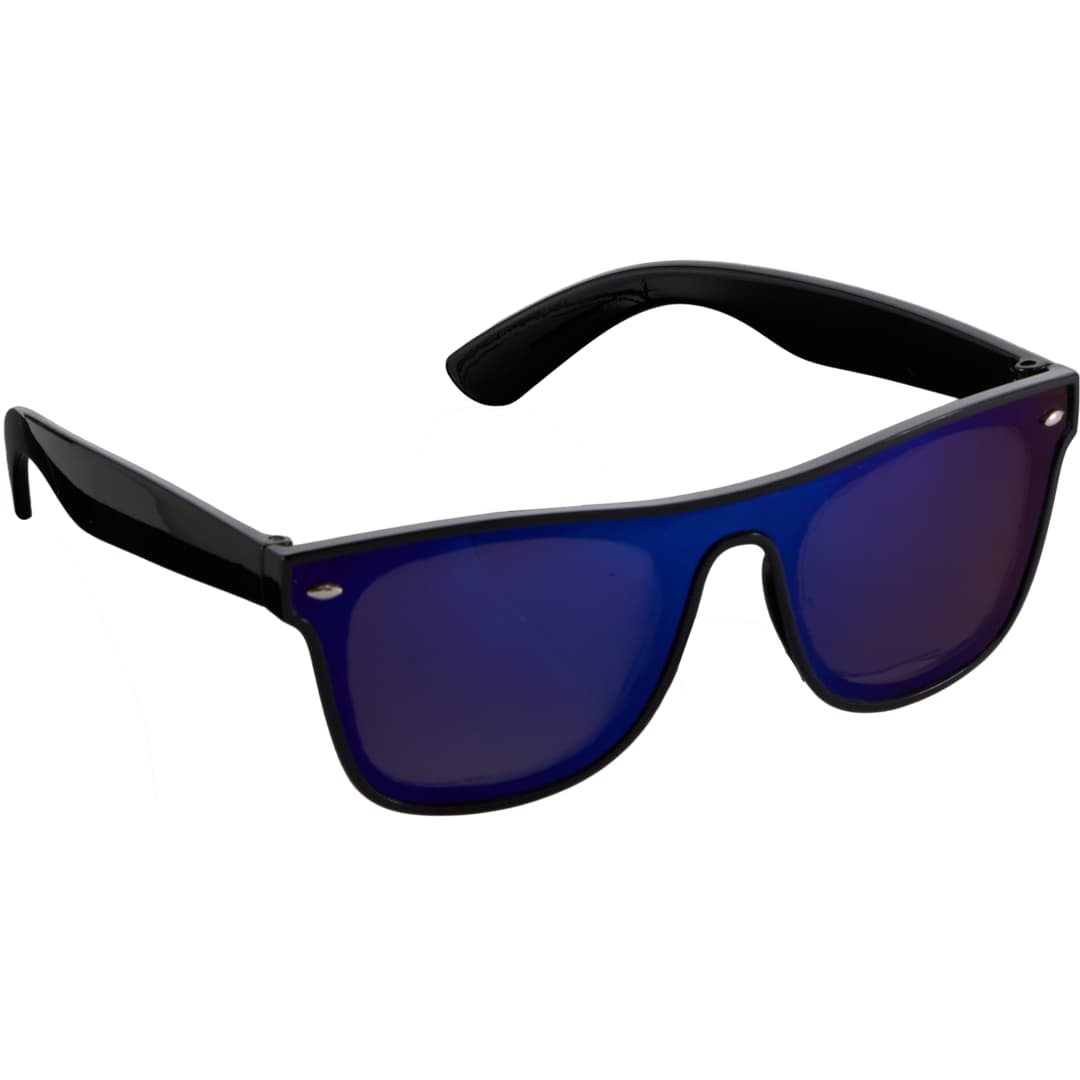 Samson Recycled Single-Lens Sunglasses - SM-7931 Black