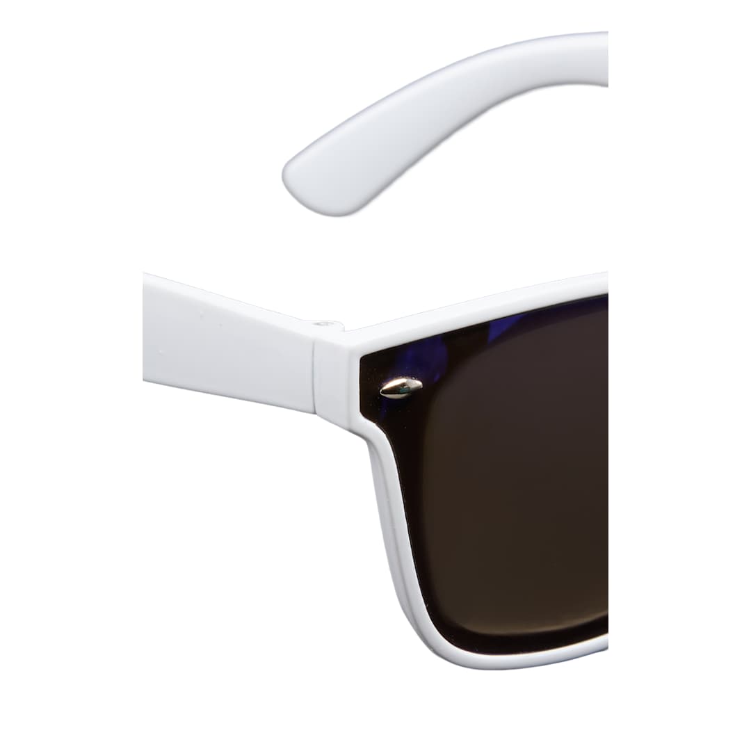 Samson Recycled Single-Lens Sunglasses - SM-7931 White