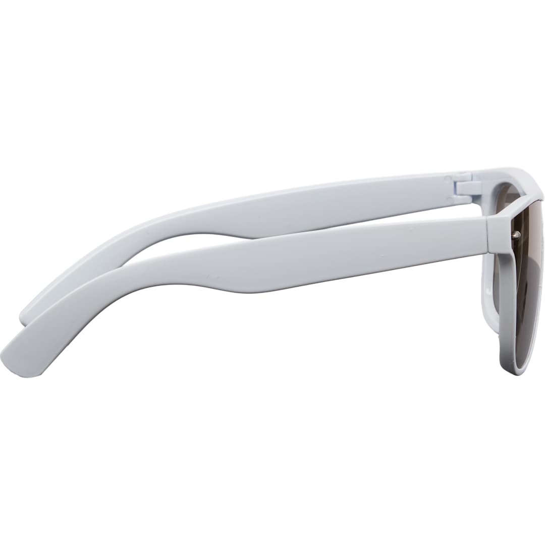 Samson Recycled Single-Lens Sunglasses - SM-7931 White