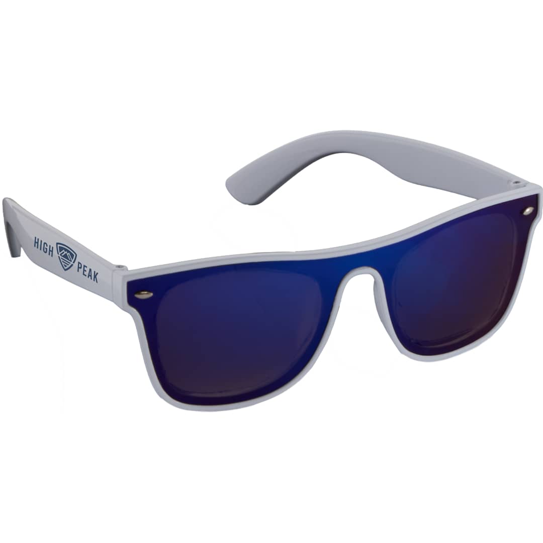 Samson Recycled Single-Lens Sunglasses - SM-7931 White