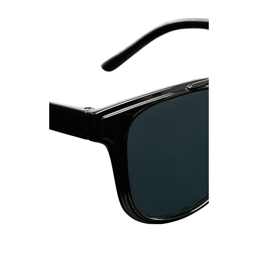 Peyton Recycled Brow Bar Sunglasses - SM-7975 Black