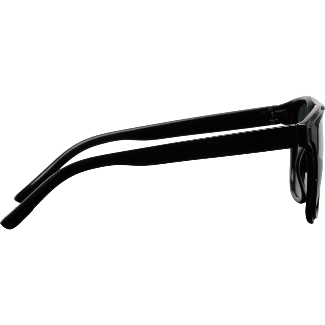 Peyton Recycled Brow Bar Sunglasses - SM-7975 Black