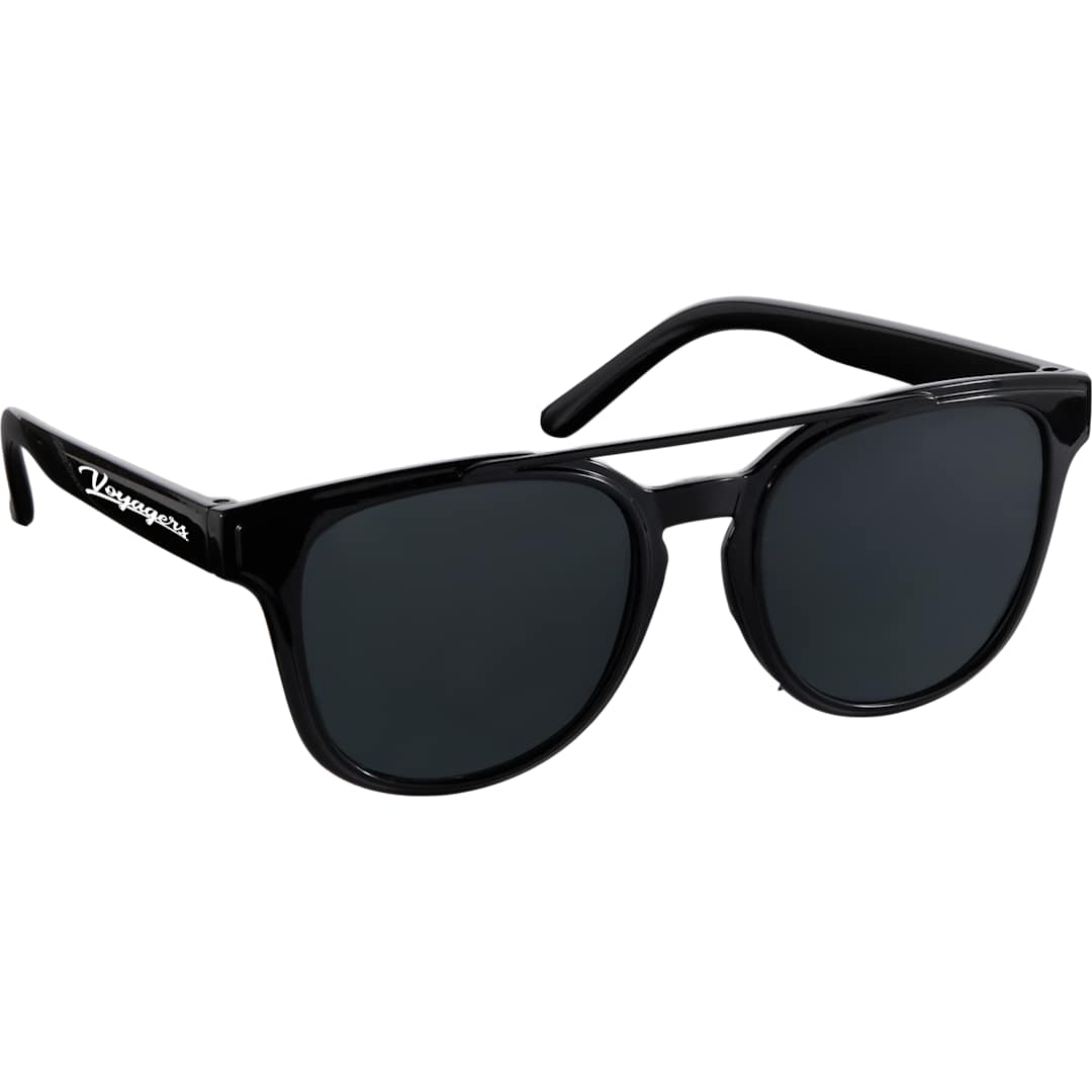 Peyton Recycled Brow Bar Sunglasses - SM-7975 Black