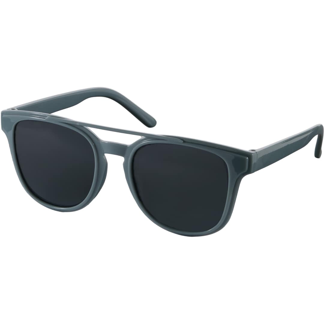 Peyton Recycled Brow Bar Sunglasses - SM-7975 Gray
