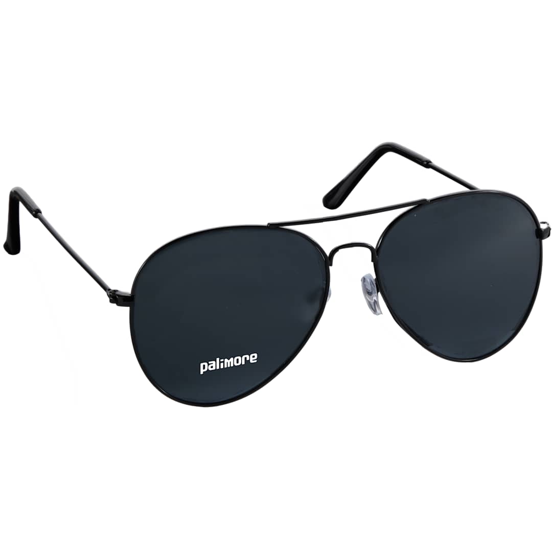 Stunkel Recycled Aviator Sunglasses - SM-7976 Black
