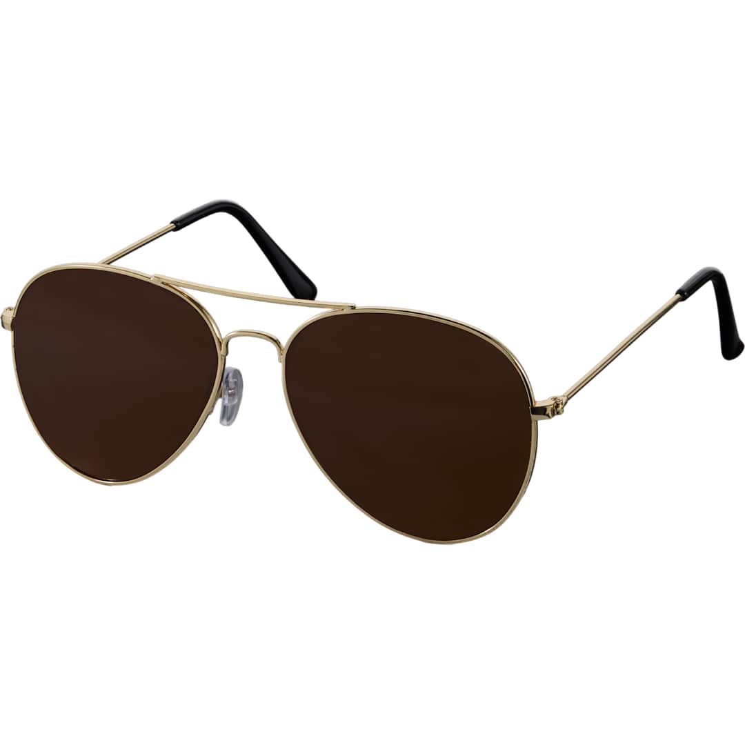 Stunkel Recycled Aviator Sunglasses - SM-7976 Gold