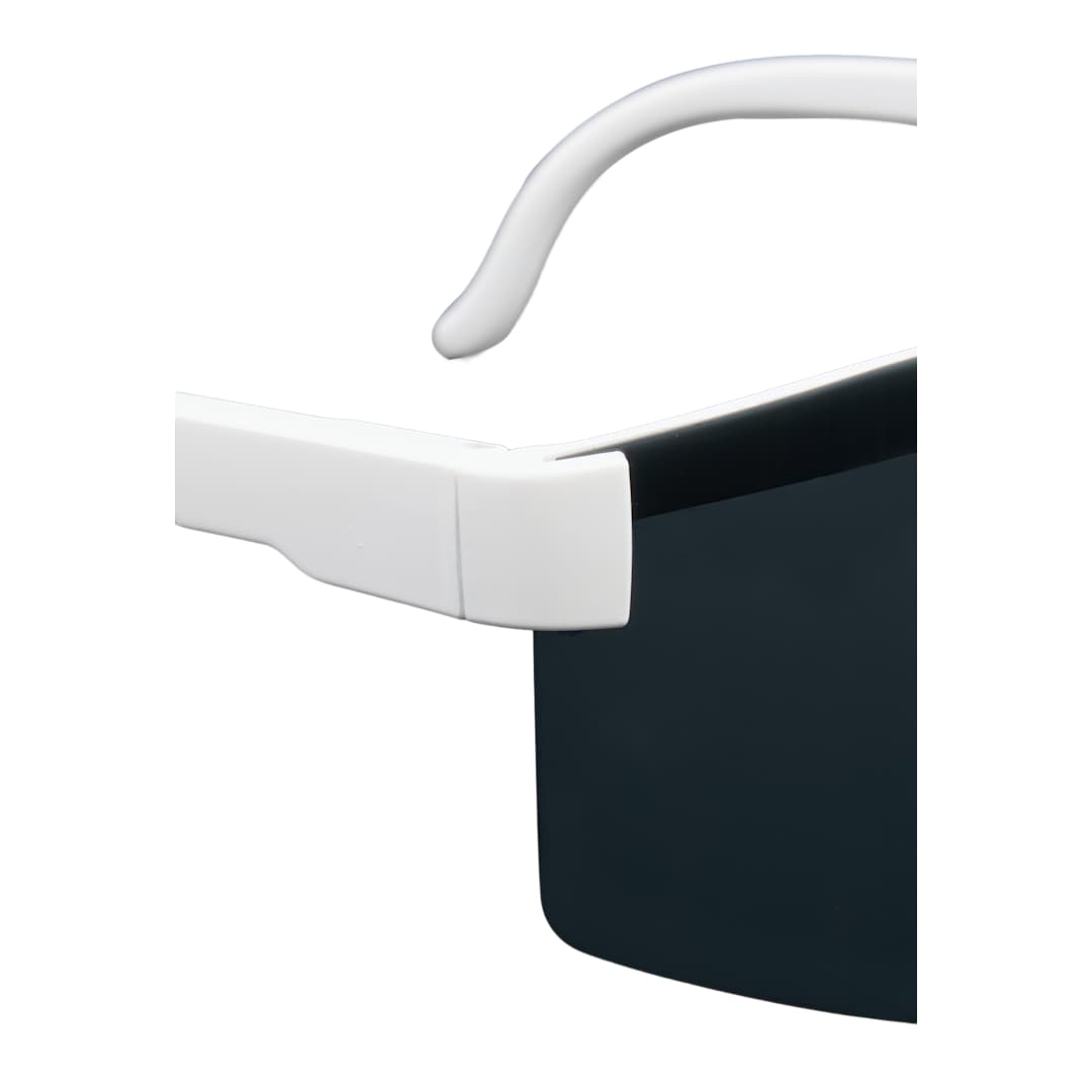 August Recycled Blade Sport Sunglasses - SM-7977 White