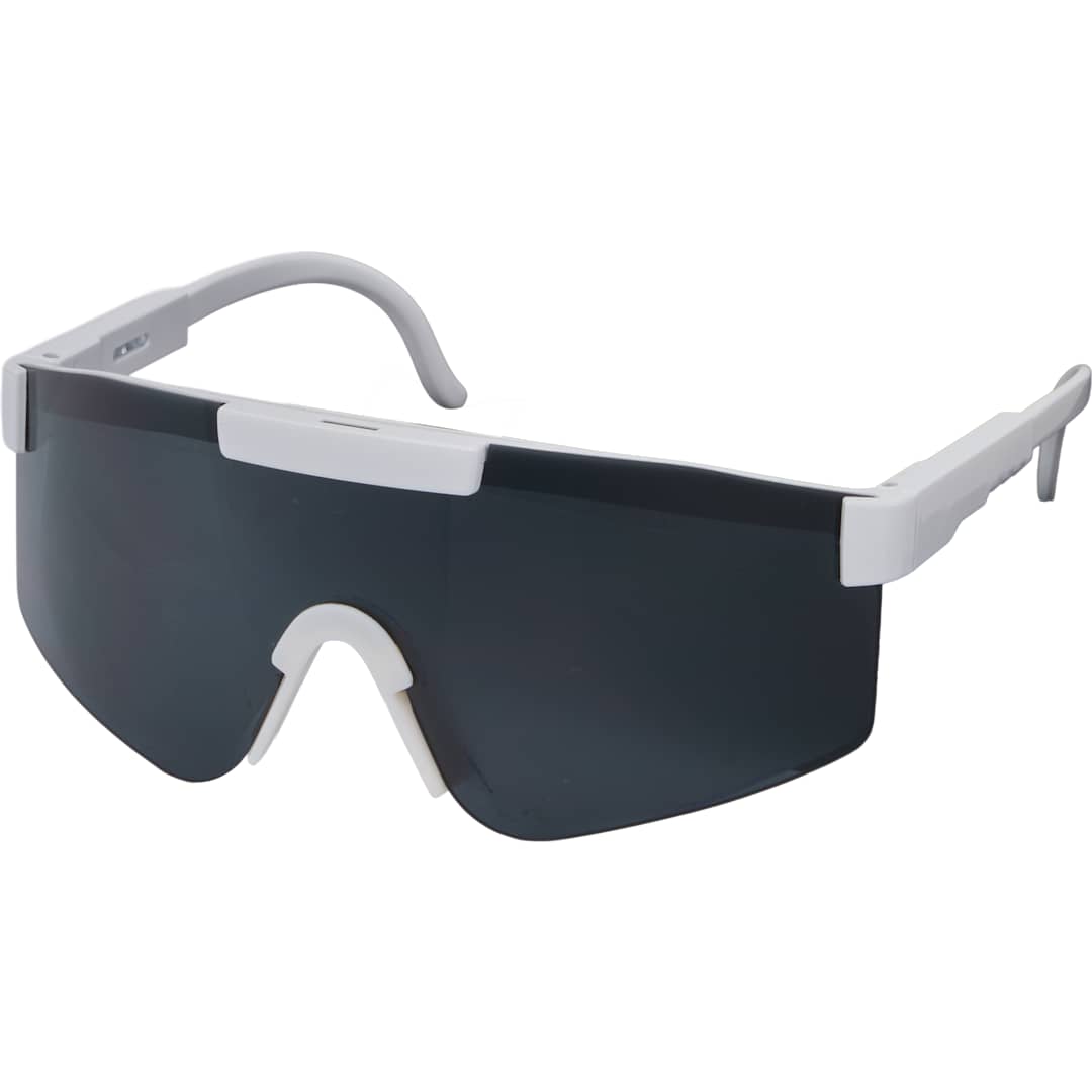 August Recycled Blade Sport Sunglasses - SM-7977 White