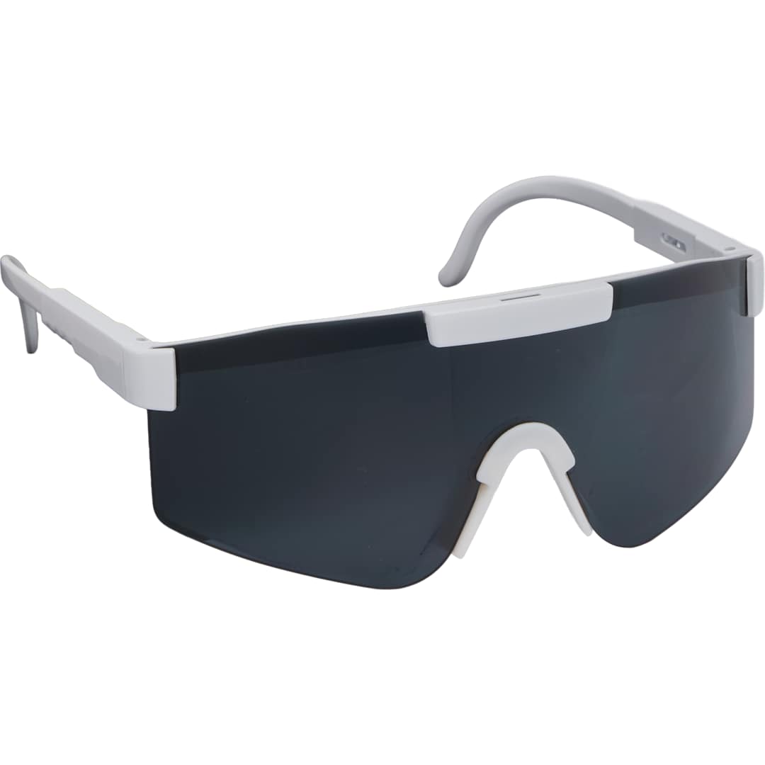 August Recycled Blade Sport Sunglasses - SM-7977 White