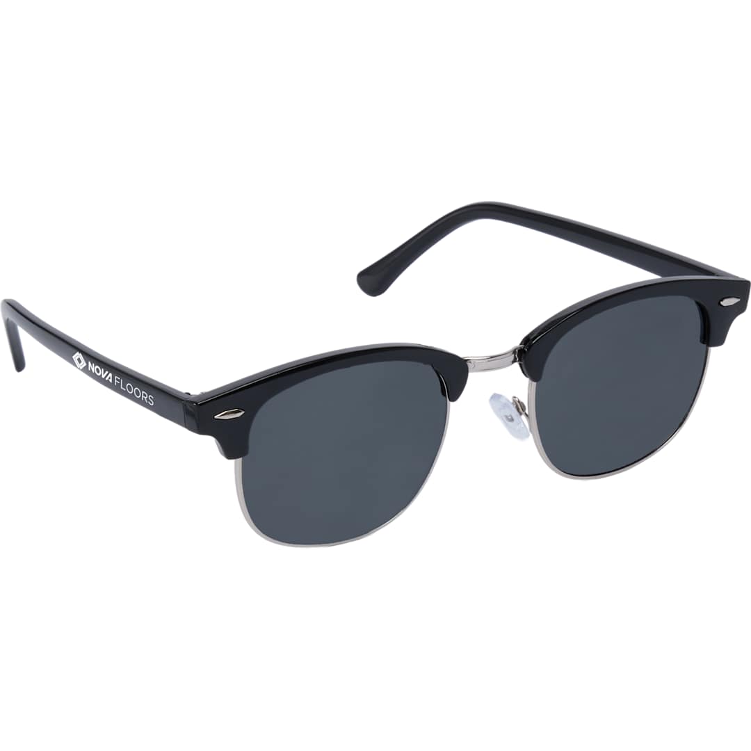 Palmer Recycled Club Master Sunglassess - SM-7978 Black