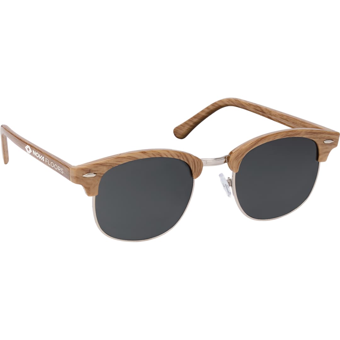 Palmer Recycled Club Master Sunglassess - SM-7978 Brown