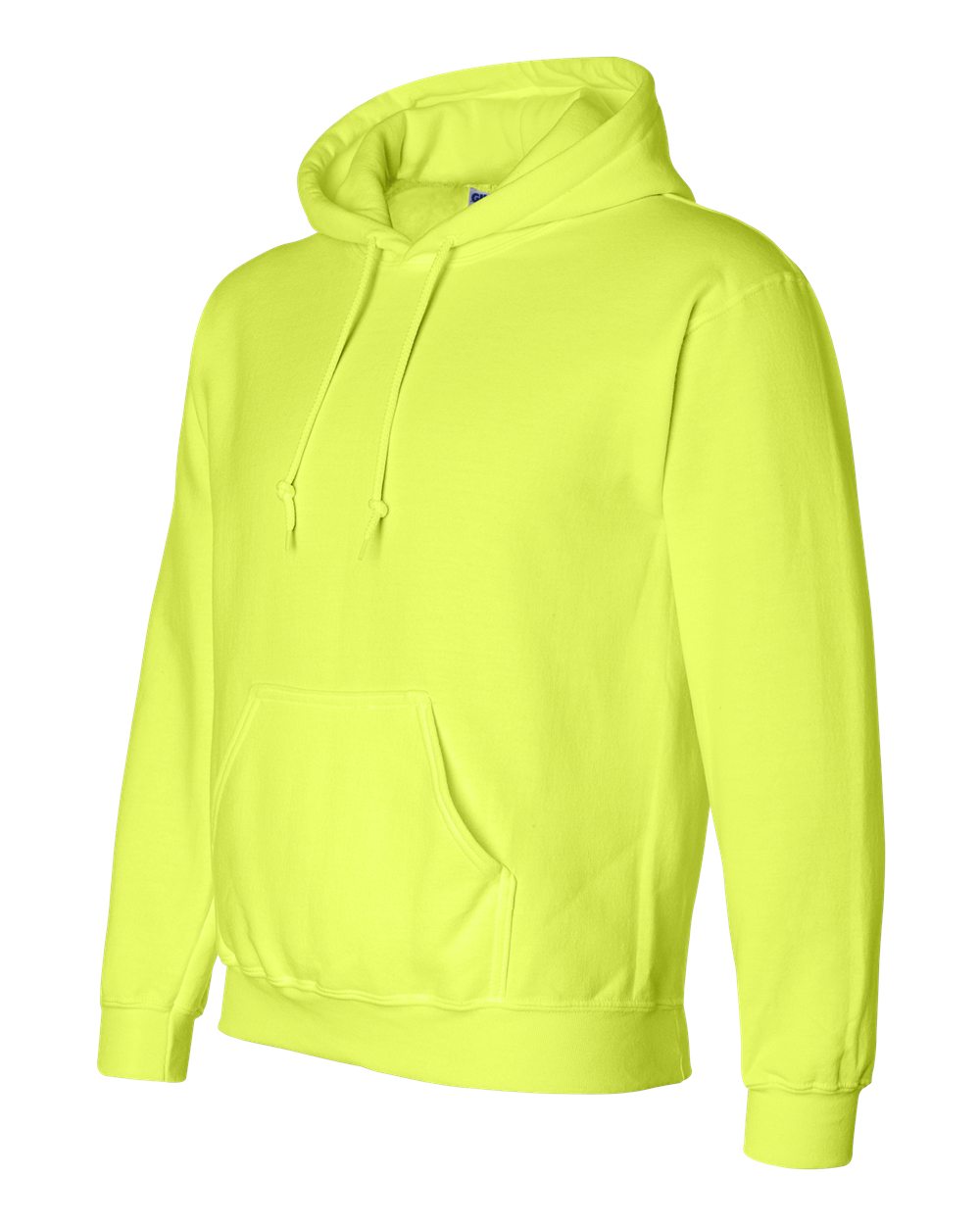 Gildan Unisex DryBlend® Hooded Sweatshirt - 12500 Safety Green