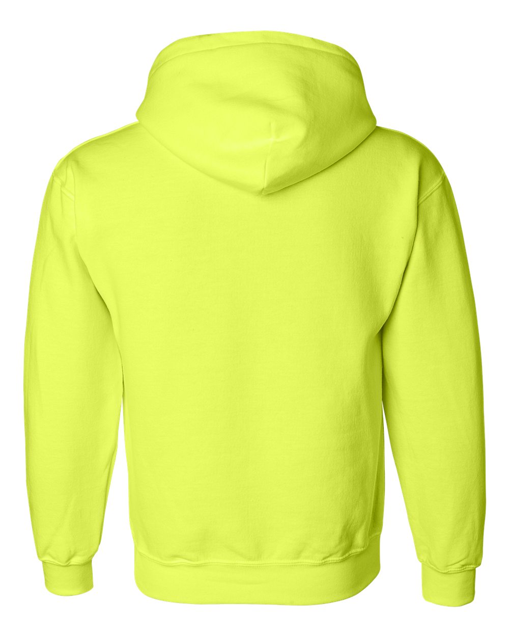 Gildan Unisex DryBlend® Hooded Sweatshirt - 12500 Safety Green