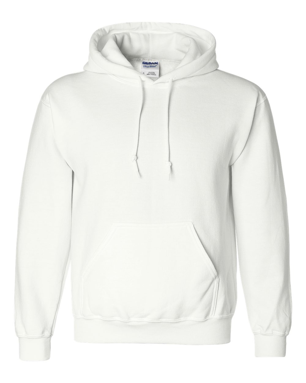 Gildan Unisex DryBlend® Hooded Sweatshirt - 12500 White