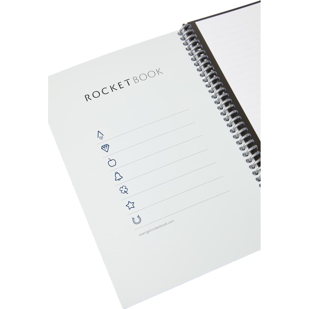 Rocketbook Rocketbook Core Executive Notebook Set - 0911-38 Black