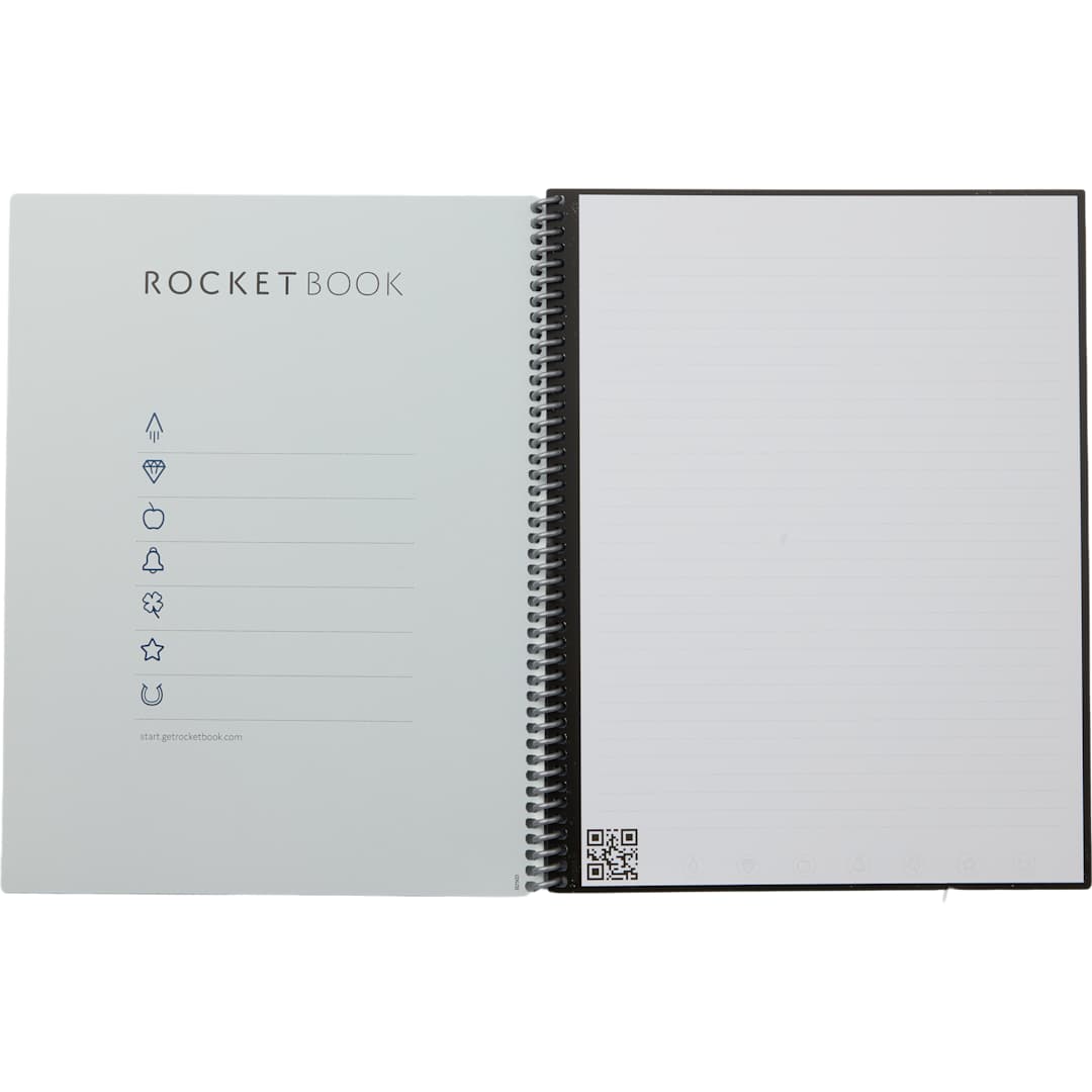 Rocketbook Rocketbook Core Letter Notebook Set - 0911-39 Black