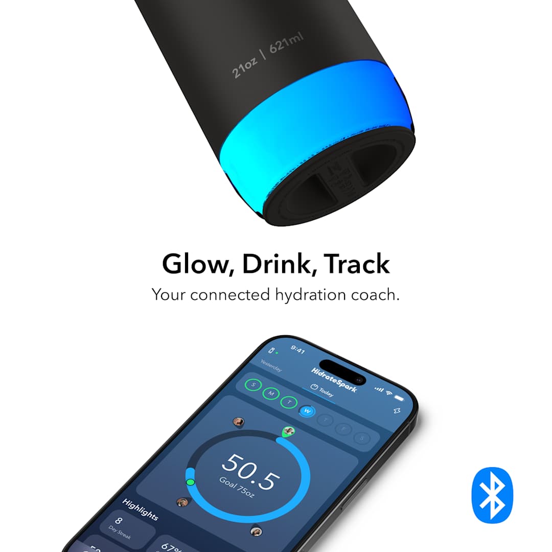 HidrateSpark HidrateSpark PRO 2 Chug 21oz - 1600-80 Black