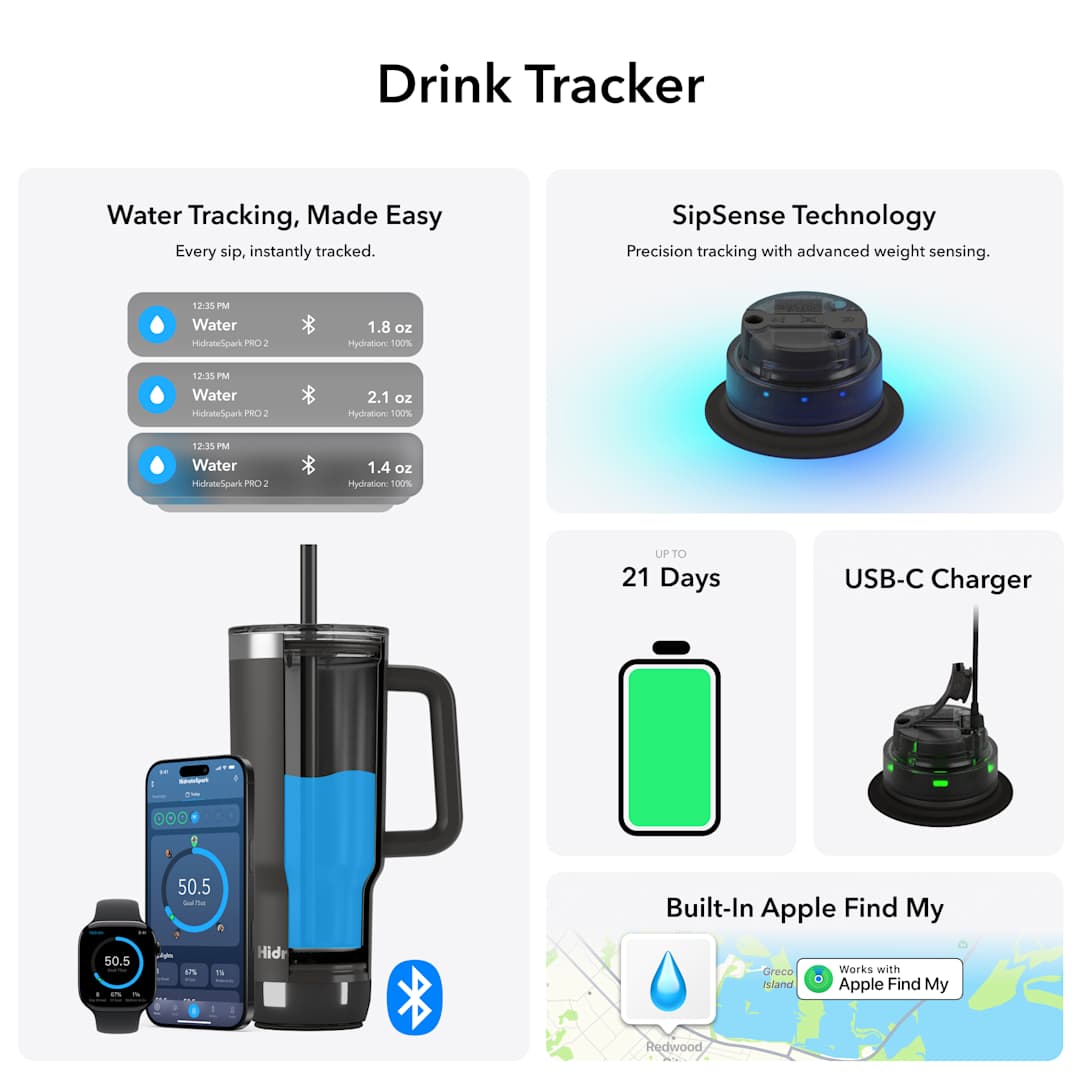 HidrateSpark HidrateSpark Pro 2 Tumbler 30oz - 1600-81 White