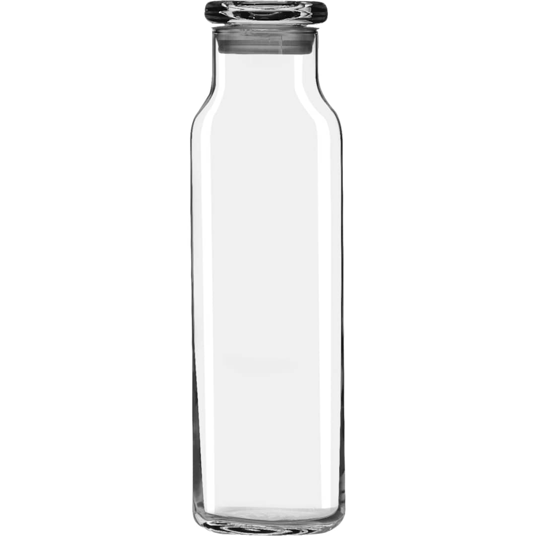 Libbey Glass Glass Water Bottle w/ Lid 24 oz. - 1605-15