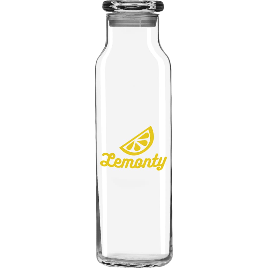 Libbey Glass Glass Water Bottle w/ Lid 24 oz. - 1605-15 Clear