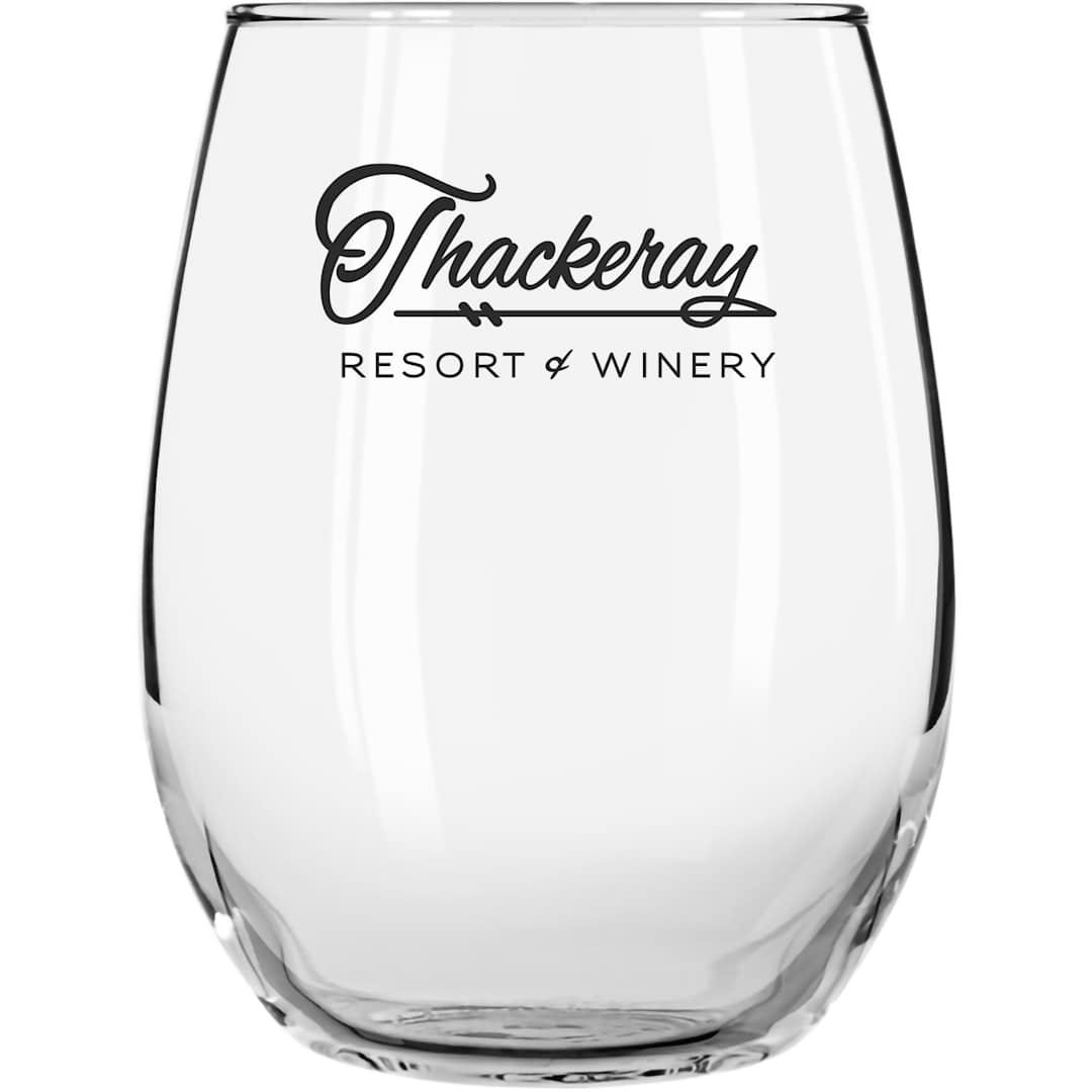 Libbey Glass Stemless Wine Glass 15oz - 1605-17 Clear
