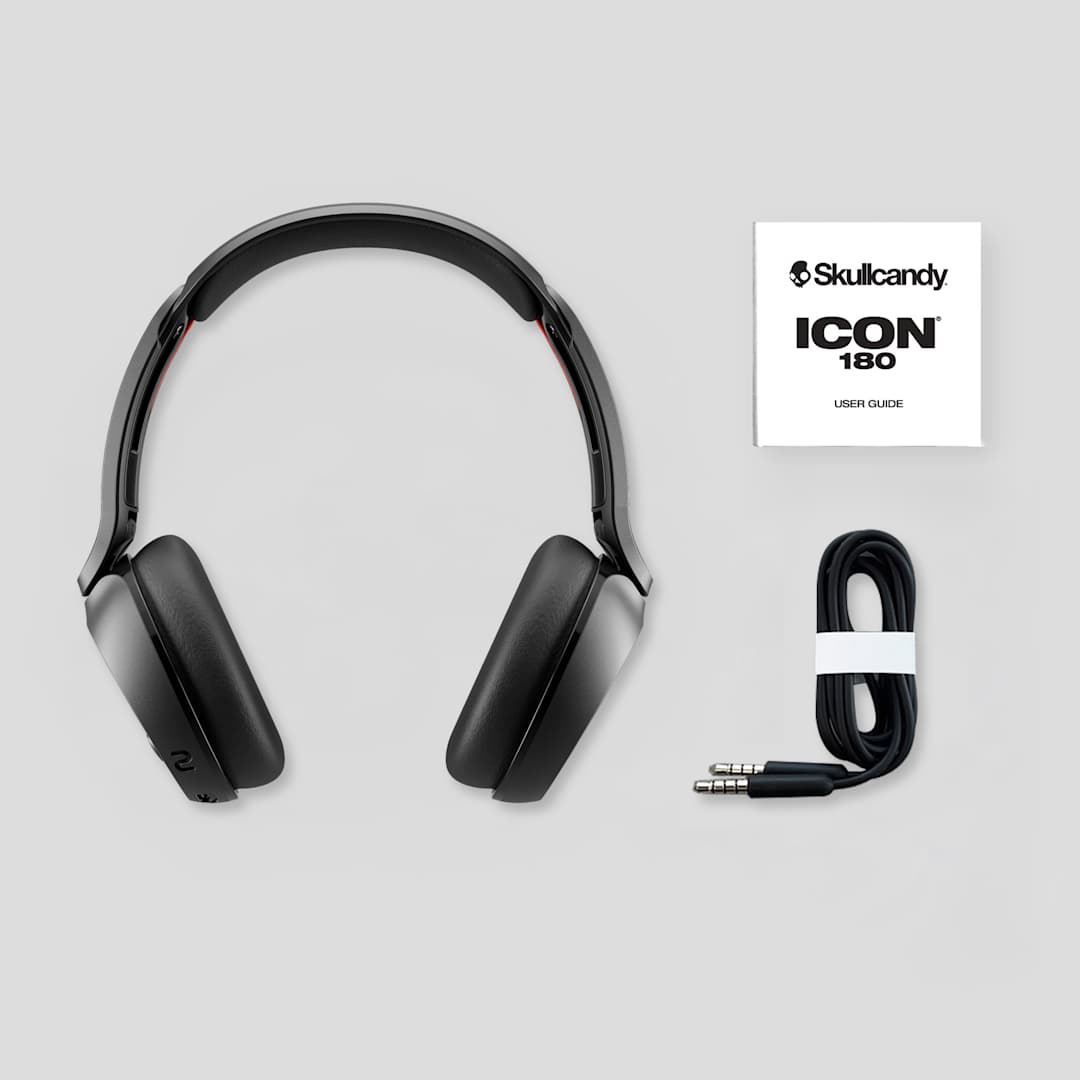 Skullcandy Skullcandy Icon 180 Bluetooth Headphones - 7196-34 Black