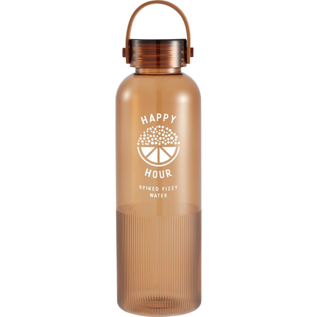 Bullet Prism 24oz Recycled Plastic Bottle - SM-6978 Brown