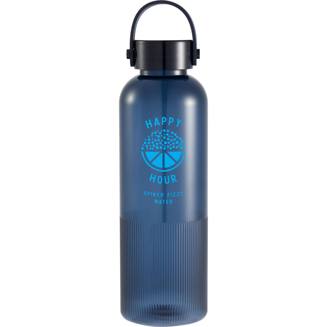 Bullet Prism 24oz Recycled Plastic Bottle - SM-6978 Blue