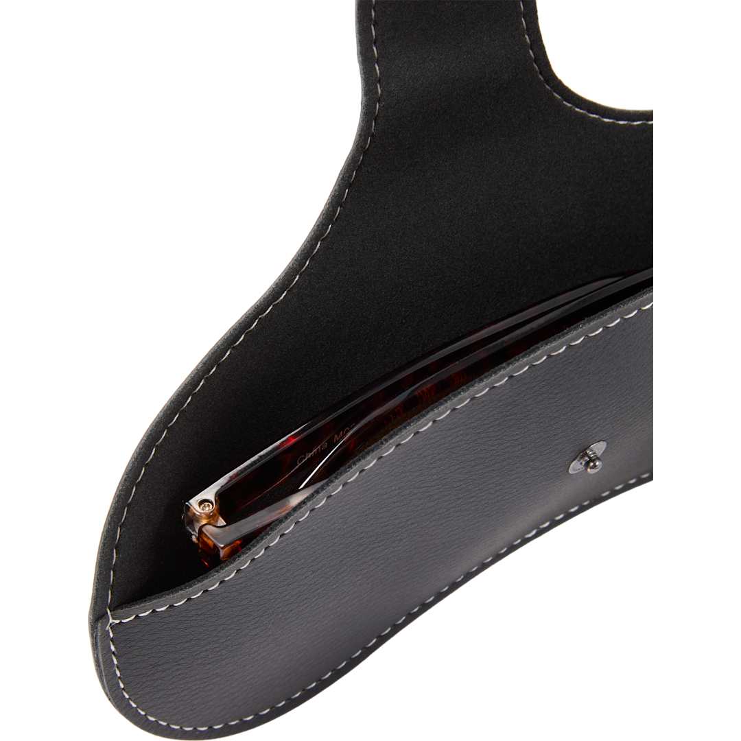 Recycled Sunglasses Carrying Case - SM-7985 Black